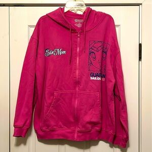 Hot Topic Sailor Moon Zip-ip Hoodie
